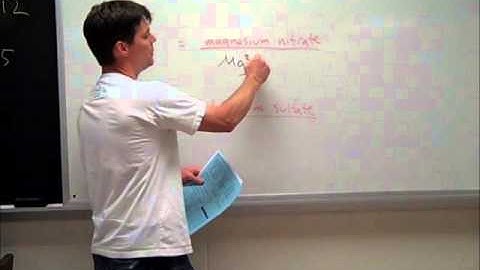 Naming Ternary Ionic Compounds - Mr Pauller