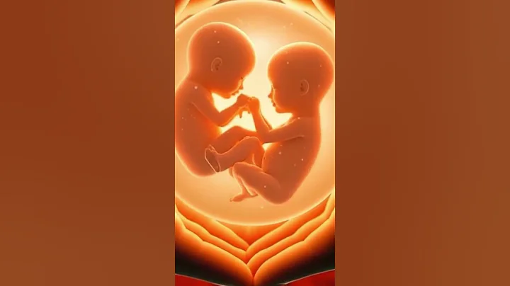 Mother's Love: Twin Babies in the Womb ✨👶👶 #shorts  #miracleinmotion #baby