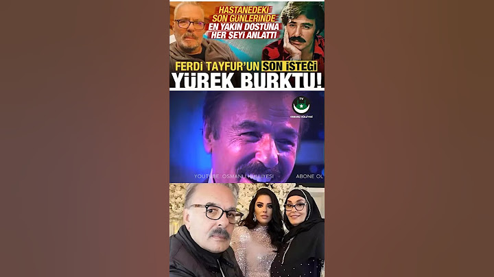 Ferdi Tayfur'un Son İsteği Yürek Burktu!