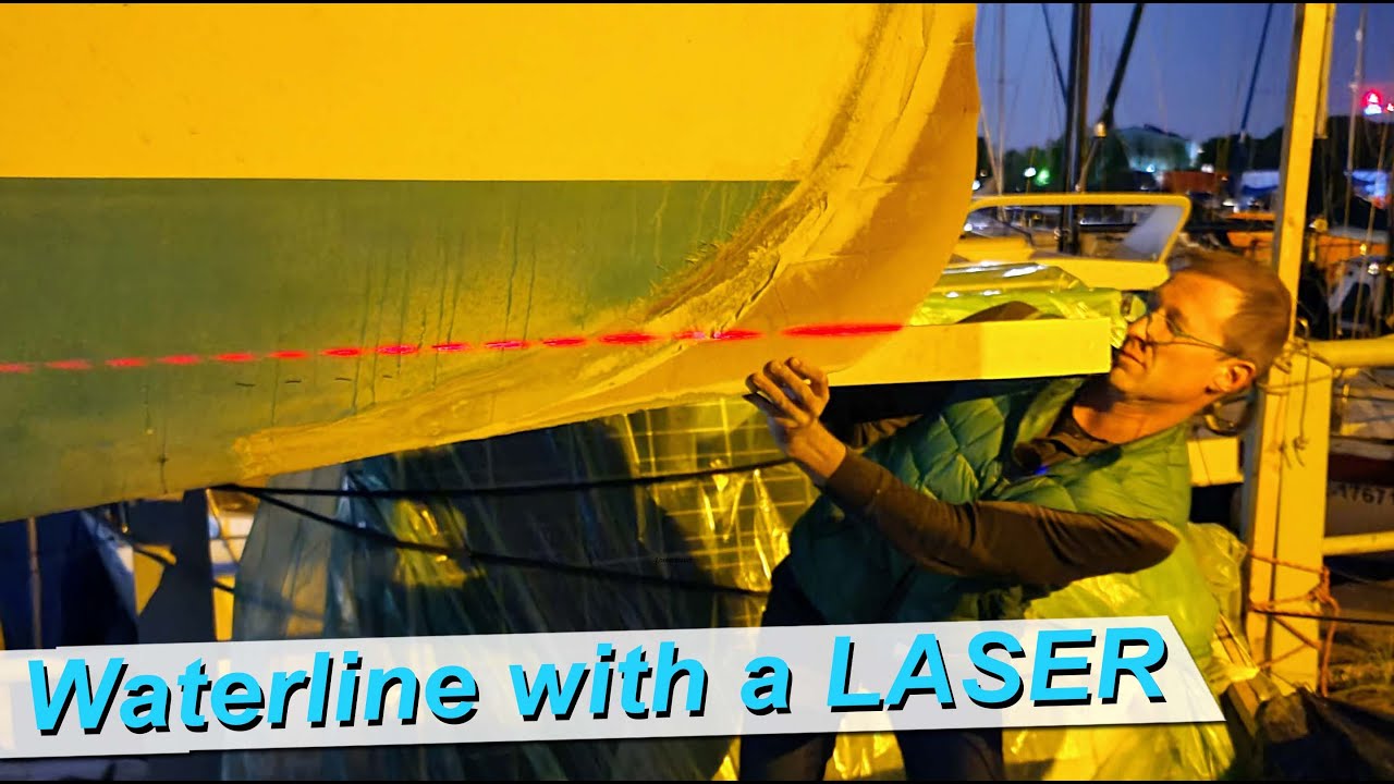 How to set a waterline with a laser - REFIT VLOGS