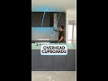 Let’s talk Overhead Cupboards — which style speaks to you?