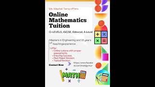 Online Mathematics Tuitions