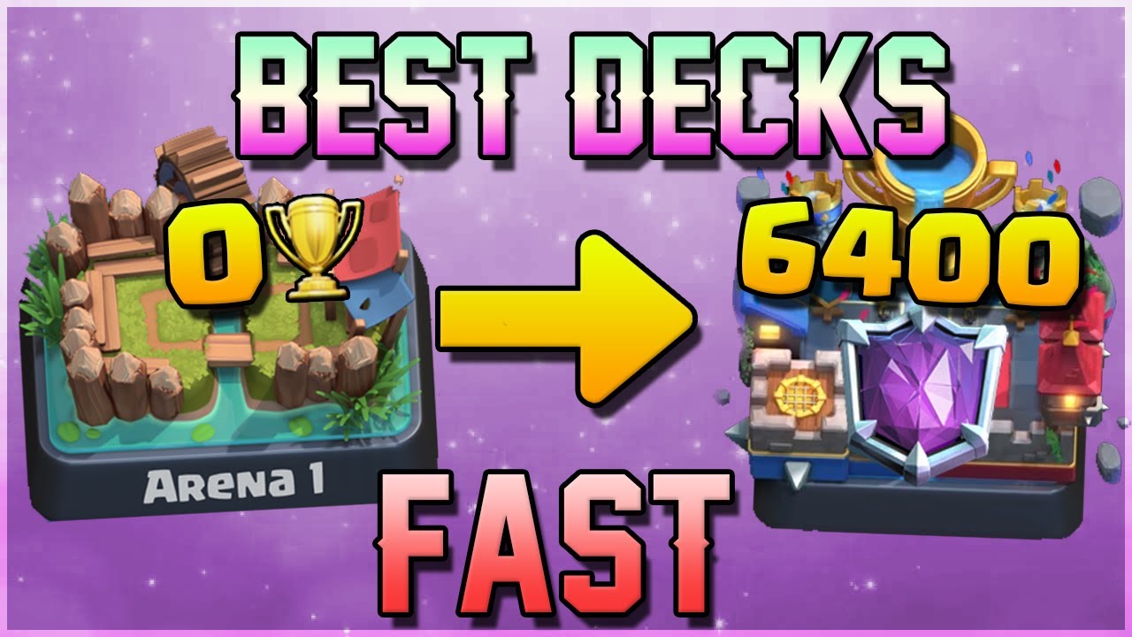 WIN MORE TROPHIES EASILY!” – Clash Royale - *BEST DECKS* Arena 4,5,6,7! (Clash  Royale Top 3 Decks) 