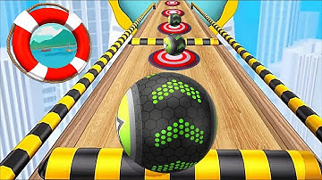 GOING BALLS SUPER SPEEDRUN, HARD LEVEL SECTIONS, PORTAL RUN