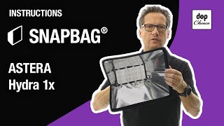 How to mount the SNAPBAG® onto ASTERA HydraPanel