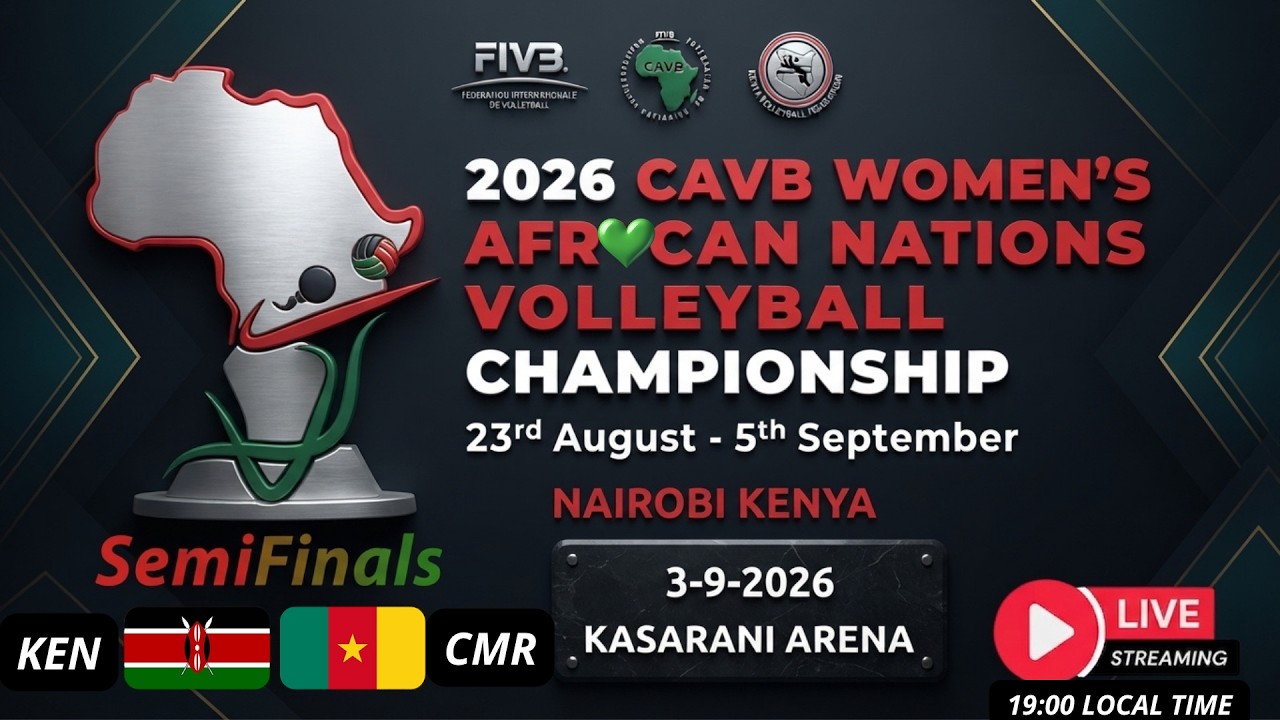 DAY 8 / SEMIFINALS / KENYA  (KEN) VS CAMEROON (CMR)