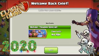 Clash of Clans - Holiday Trader special free gifts 2020