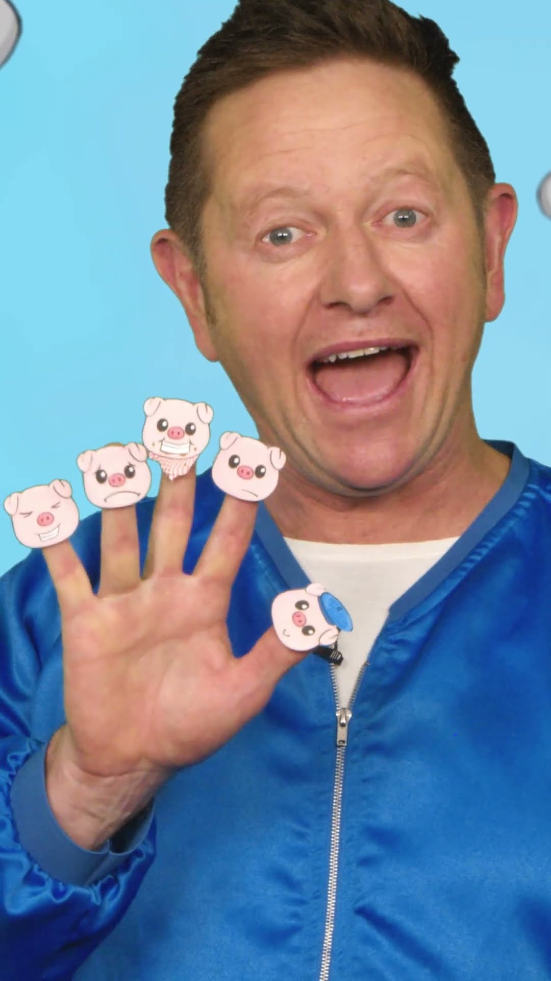 This Little Piggy Went To Market Story #shortsvideo #forkids