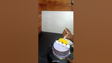 Using only the color purple for this cake #cake #shorts#trending #ytshorts