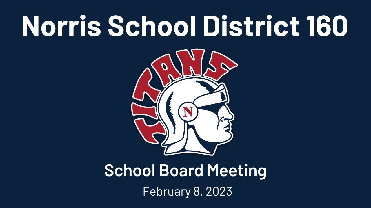 02/08/2023 Norris School District Regular School Board Meeting YouTube