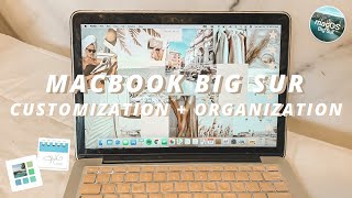 how I customized/organized my macbook with big sur! + APPS YOU NEED screenshot 5