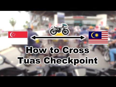 Tuas Checkpoint | How To Cross SG to MY via Bike [ Post Covid ]