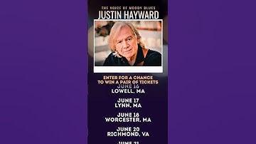 Thumbnail of Justin Hayward - Enter In To Get A Pair Of Free Tickets!