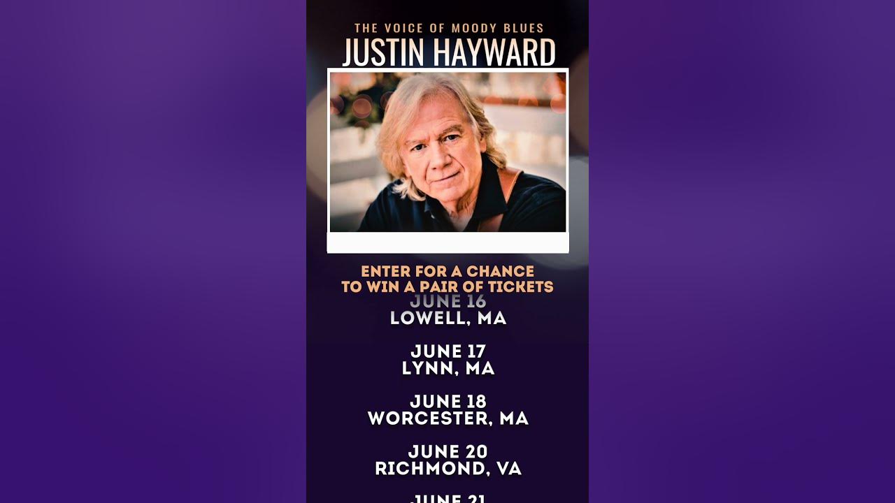 Justin Hayward - Enter In To Get A Pair Of Free Tickets!