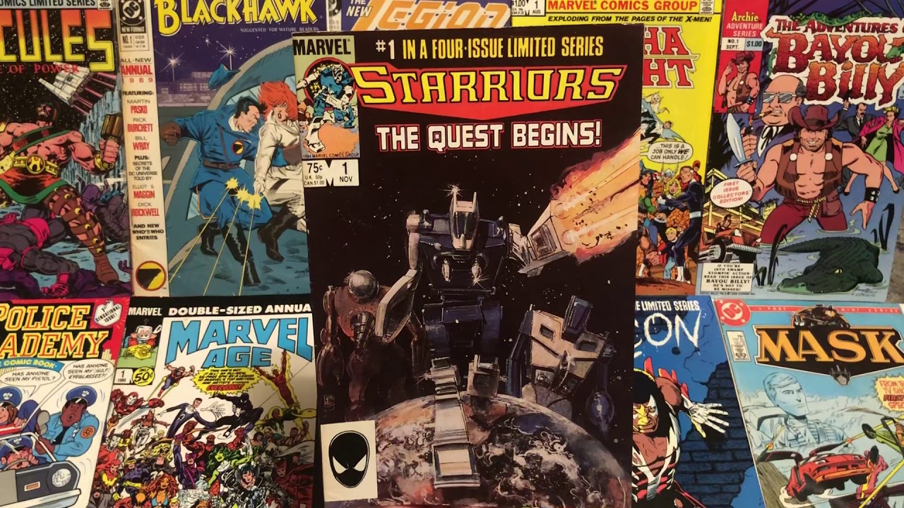 Starriors #1 Issue Comic Book (1984) 80sThen80sNow - YouTube