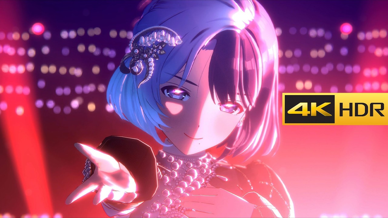 学園アイドルマスター　学マス　秦谷美鈴　SRRRR4コン 4K HDR「VEIL」(秦谷美鈴 ポイントカラーアレンジ STEP3 SSR)【学マス