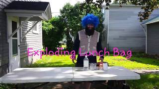Spectacular Summer Science Experiments (Exploding Lunch Bag)