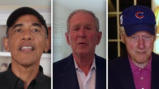 Former Presidents Obama, Clinton, Bush and Carter tip their caps to honor Negro Leagues