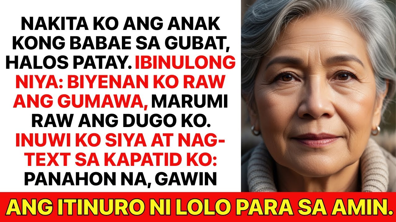 Pagod na pagod, ibinulong ng anak ko: “Sabi ng biyenan ko, dasal mo raw ito.” At ang kapatid ko…