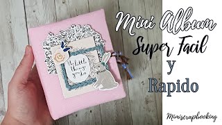 MINI ALBUM SUPER FACIL Y RAPIDITO (☆▽☆),tutorial scrapbooking album