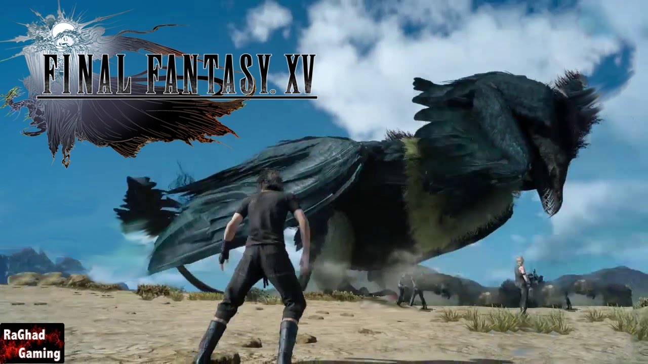 FFXV_ Zwill Crossblade Questline (BENNU, GIANT BIRD) Boss Fight.