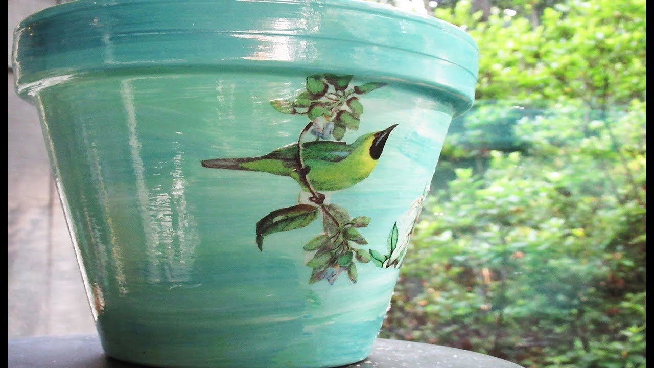 Clay and IOD Moulds On Clay Pots 