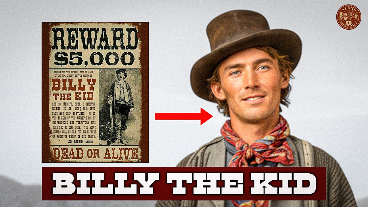 Shocked! 8 Facts about Billy The Kid – The Deadliest Gunslinger | Brought Back to Life – Rare Photos