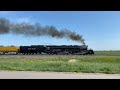 Pacing Union Pacific Big Boy #4014 Steam Train On The South Morrill Subdivision (6/8/23)