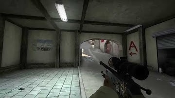 Lucky kill through the smoke - cs:go mm