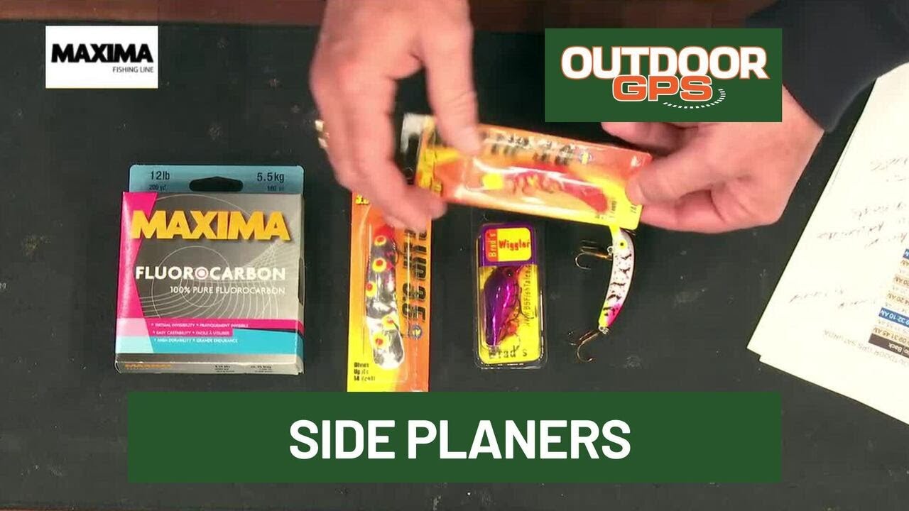 Outdoor GPS 1/17 Fishing with Side Planers