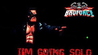 I'M GOING SOLO (Broforce fails and funny moments
