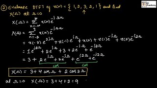 Problems on Discrete time Fourier transform in signals and systems || EC Academy