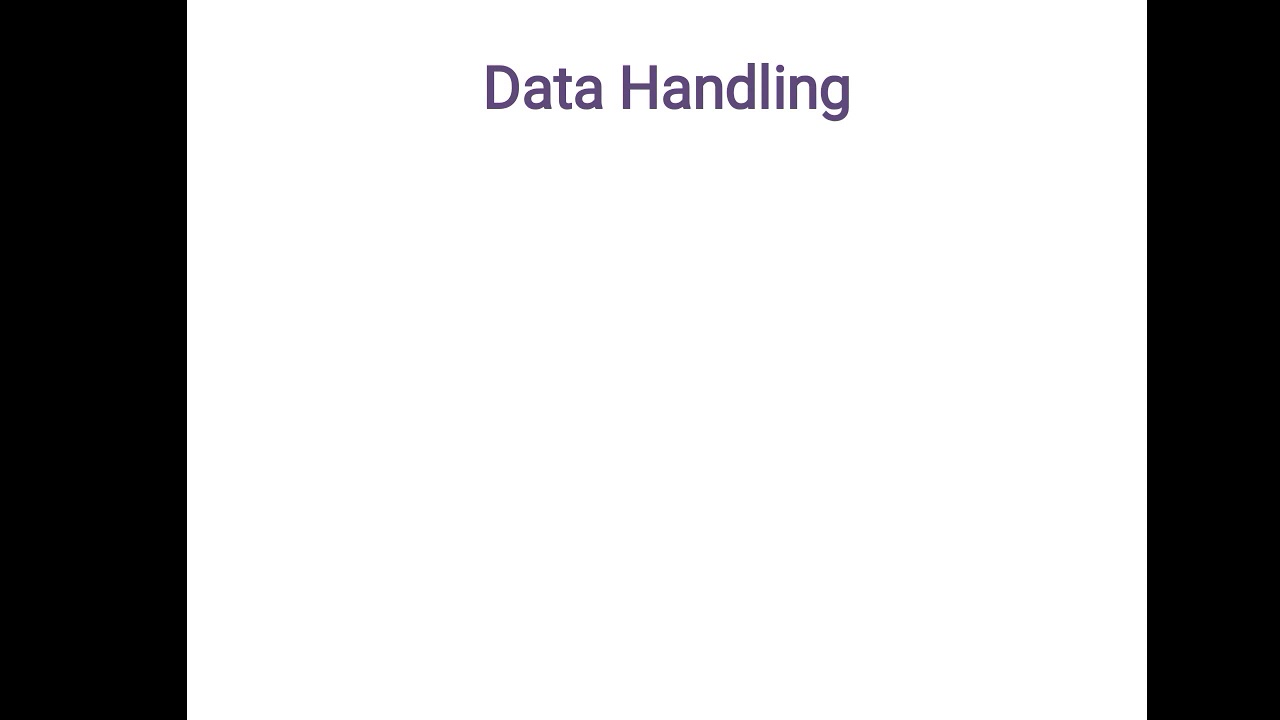 Data Handling Class 7 - YouTube