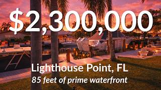 Modern Luxury Meets Waterfront Living in Lighthouse Point #luxuryrealestate