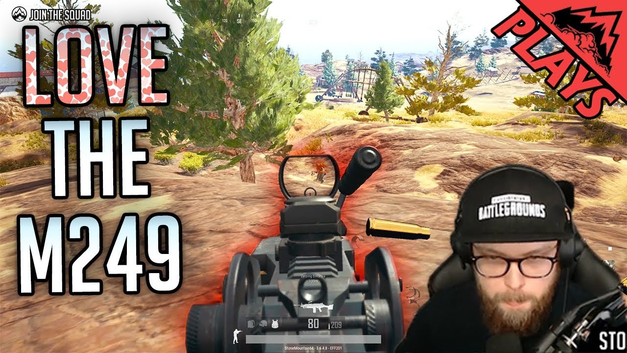 LOVE THE M249 - PlayerUnknown's Battlegrounds Gameplay #144 (PUBG Solo FPP) multiplayer master