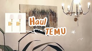 Decorando la Sala con TEMU 🍒 Haul TEMU #temu #temufinds #shoptemu