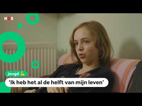 Milou has long COVID and can often only go to school for one hour a day