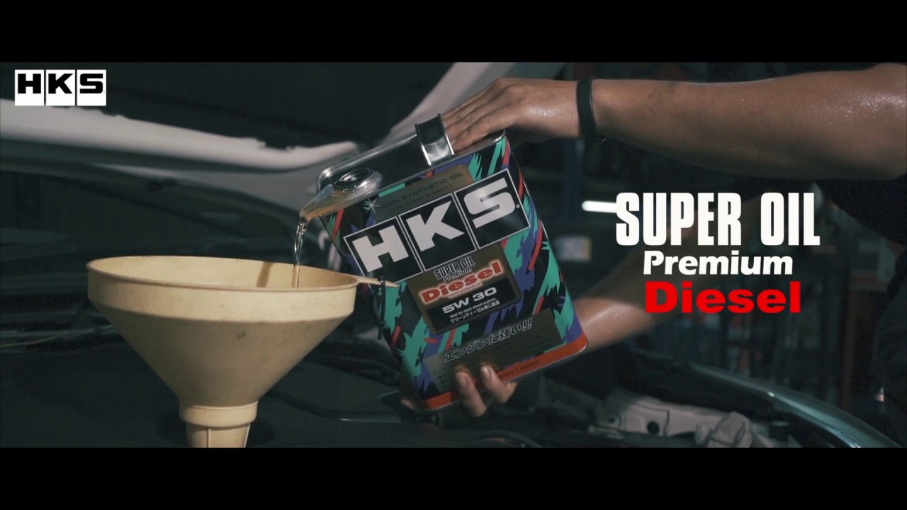 HKS SUPER OIL Premium Diesel 5W-30 - YouTube