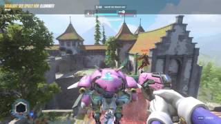 Overwatch Eichenwalde D.VA Ult OMG