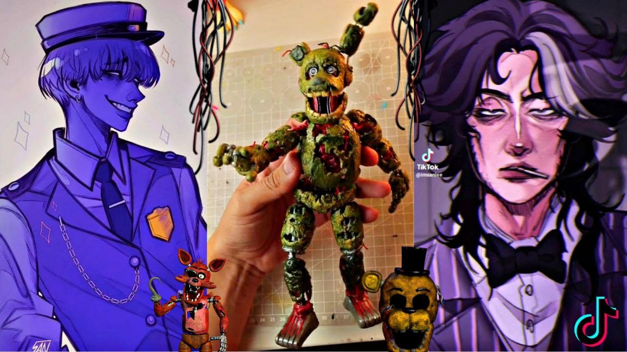 FNAF Art/Animation/Drawing - TikTok Compilation (Five Nights At Freddy’s) #2