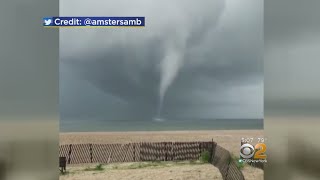 Famous Watch: Water Spout Appears In New Jersey Profile