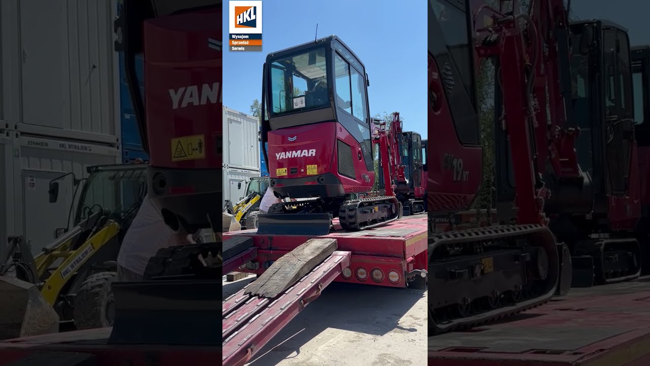 Yanmar SV 19 VT - Nowość w ofercie wynajmu 