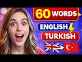 You Only Need These 60 Words to Start Speaking! (EN–TR)