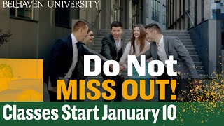 Enroll in classes in the New Year at Belhaven University - Classes Start January 2022