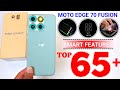 Moto Edge 70 Fusion 5G Tips and Tricks | Top 65+ Amazing Features! Moto Edge 70 Fusion 5G