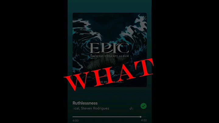 Epic: The "WHAT" Saga (Epic: The Musical by Jorge Rivera-Herrans)