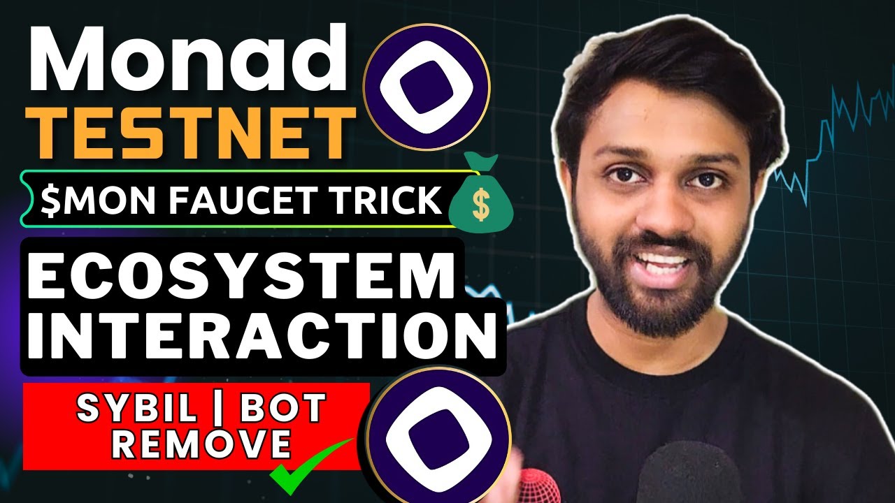 Monad Testnet Airdrop - $MON Faucet Trick | Remove Sybil/bot | Monad  Ecosystem Interaction✔️