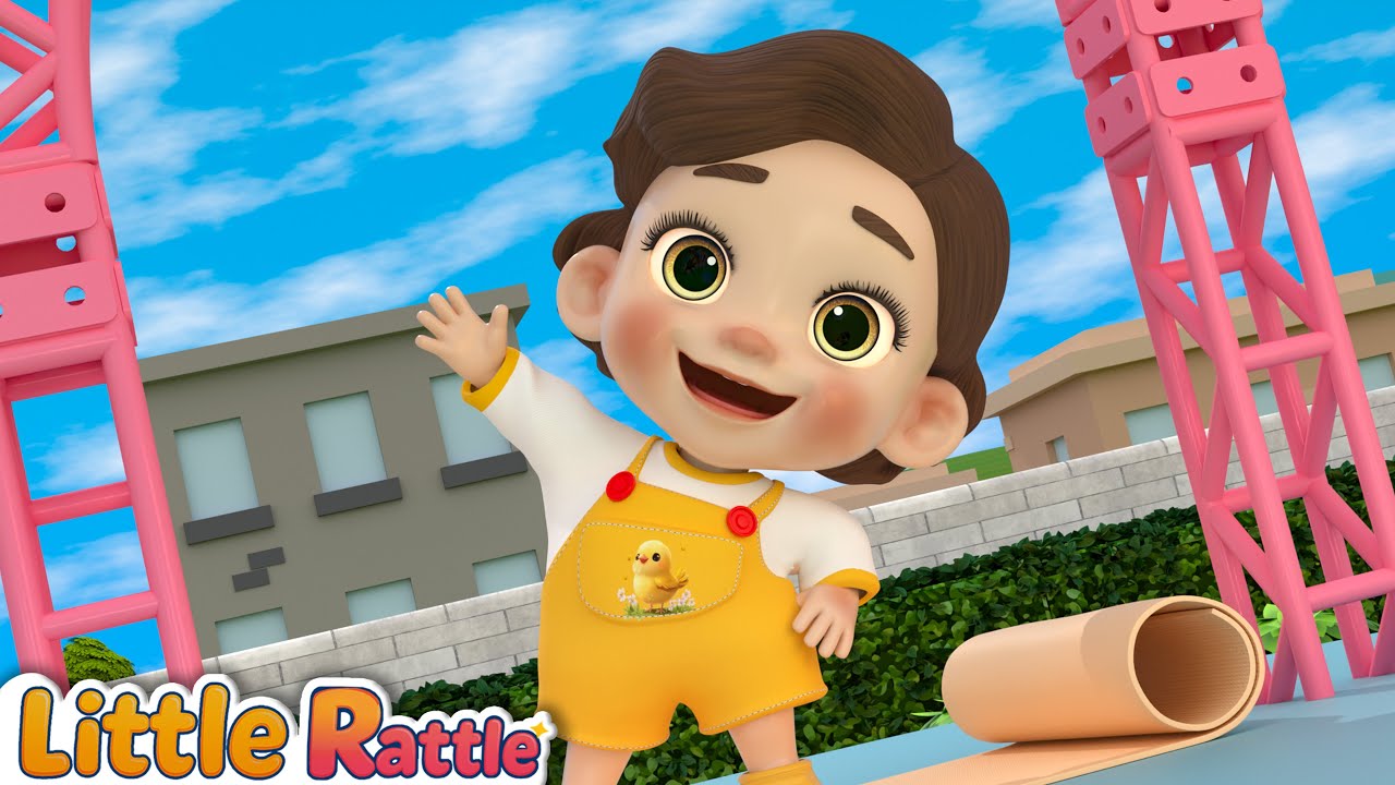 Exercise Song for Kids | Fun Workout for Toddlers & Preschoolers | Little Rattle