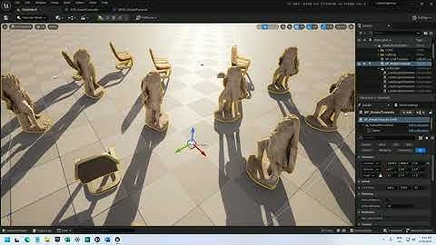 Unreal Engine 5.2 PCG Tutorial - Rotate Objects to Face a Point