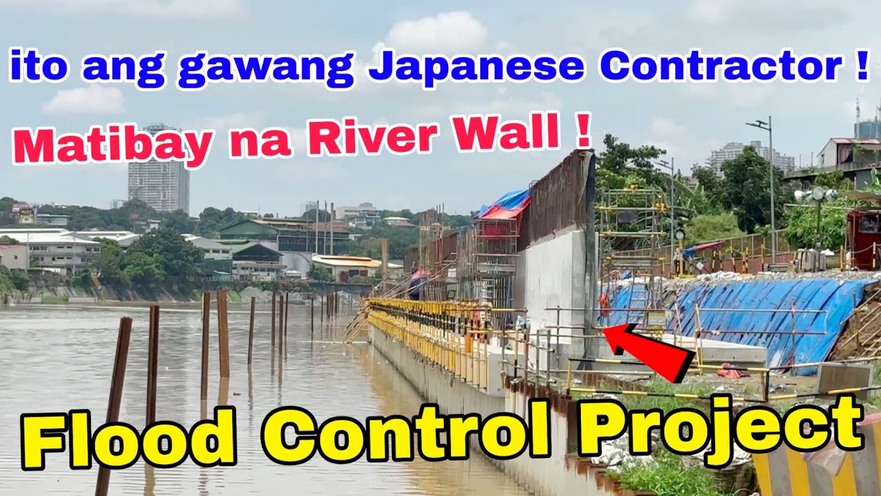 Ganito dapat ang Flood Control Project Japanese Contractor gigibain na rin mga bahayTawiran Marikina